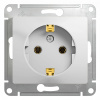 Механизм GLOSSA розетки с/з титан GSL000443 Schnaider