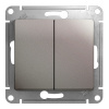 Механизм GLOSSA выключателя  2кл. платина GSL001251 Schnaider