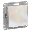 Переключатель проходной 1-кл. СП AtlasDesign 10А IP20 (сх. 6) 10AX механизм алюм. SE ATN000361