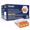 Клеммник 3 2273-243 EU2.5 413 3-проводная с пастой TOKOV ELECTRIC TKE-EU2.5-413-P/C200