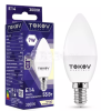 Лампа светодиод  TOKOV ELECTRIC 7W Е14 С37 3000К  СВЕЧА 176-264В  TKEC37-E14-7-3K