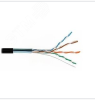 Кабель F/UTP кат 5e 4х2х0.48 AWG24  out/Cu SkyNet   черный НАРУЖНЫЙ ЭКРАН