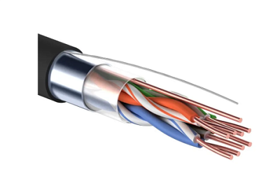 Кабель UTP 4х2х24A WG PROCONNECT (наружний) экран  01-0154
